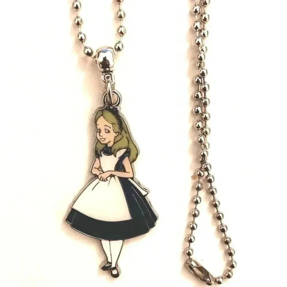 Alice In Wonderland Charm Necklace
